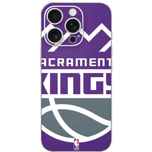 NBA Sacramento Kings Large Logo iPhone 16 Pro Skin