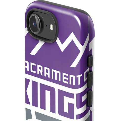 NBA Sacramento Kings Large Logo iPhone 16e Impact Case