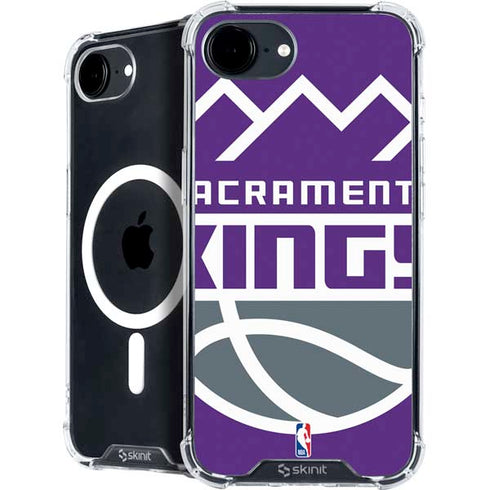 NBA Sacramento Kings Large Logo iPhone 16e MagSafe Case