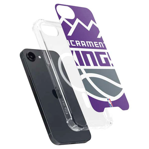 NBA Sacramento Kings Large Logo iPhone 16e MagSafe Case
