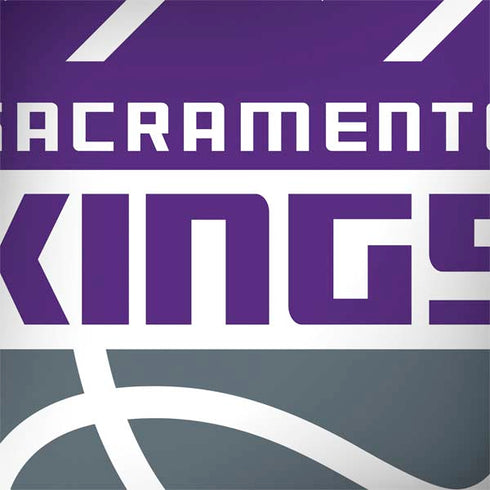 NBA Sacramento Kings Large Logo MacBook Skins