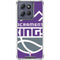 NBA Sacramento Kings Large Logo Moto G 5G (2025) Clear Case