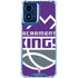 NBA Sacramento Kings Large Logo Moto G 5G (2024) Clear Case