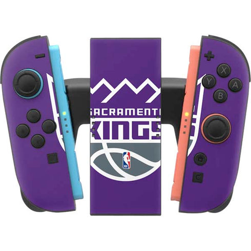 NBA Sacramento Kings Large Logo Nintendo Switch 2 (2025) Joy-Con Controller Skin