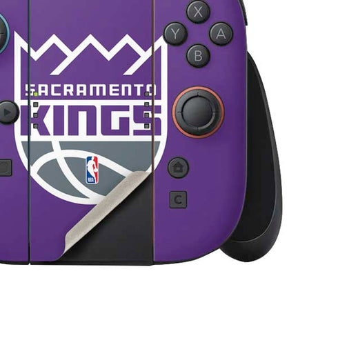 NBA Sacramento Kings Large Logo Nintendo Switch 2 (2025) Joy-Con Controller Skin