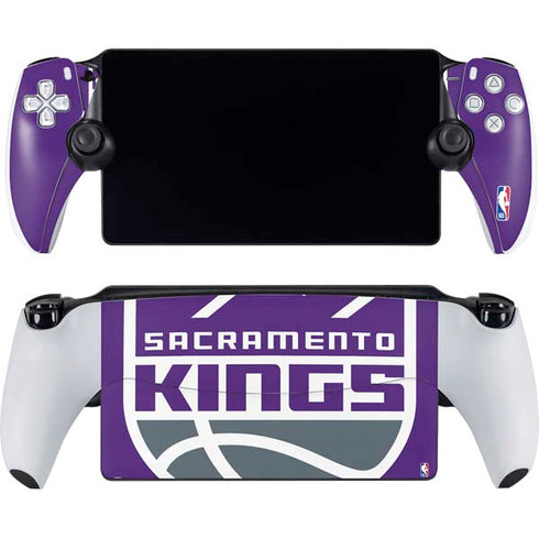 NBA Sacramento Kings Large Logo PlayStation Portal Remote Player Skin
