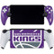 NBA Sacramento Kings Large Logo PlayStation Portal Remote Player Skin