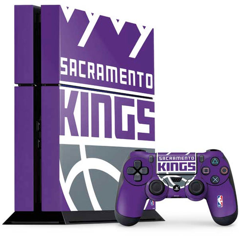NBA Sacramento Kings Large Logo PlayStation PS4 Skins
