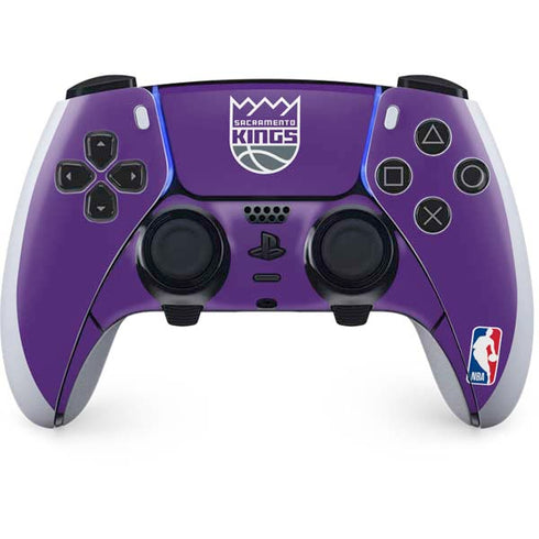 NBA Sacramento Kings Large Logo PS5 DualSense Edge Pro Controller Skin