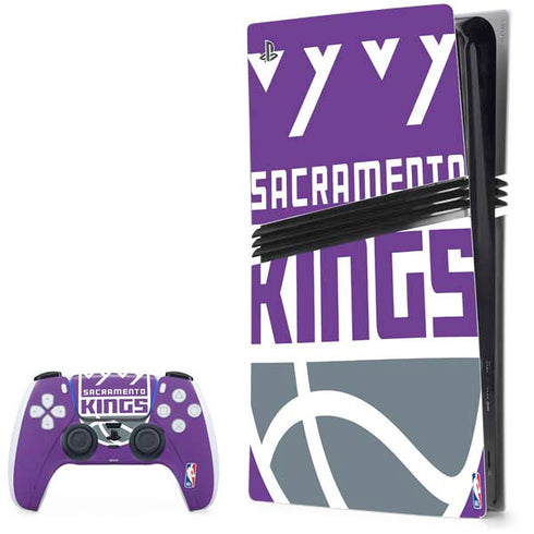 NBA Sacramento Kings Large Logo PlayStation PS5 Skins