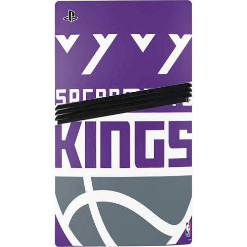 NBA Sacramento Kings Large Logo PS5 Pro Console Skin