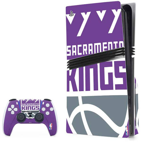 NBA Sacramento Kings Large Logo PlayStation PS5 Skins