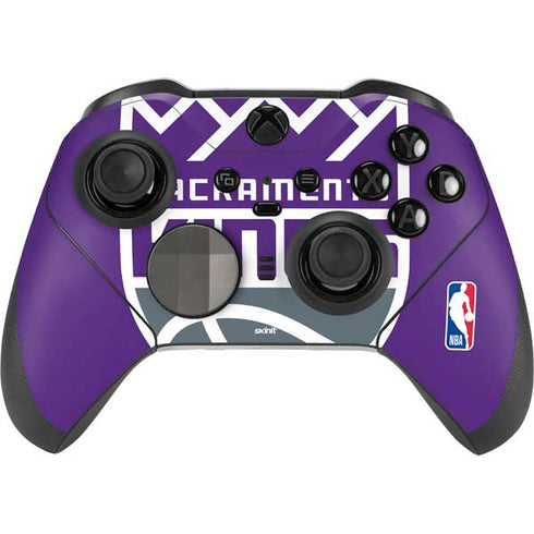 NBA Sacramento Kings Large Logo Xbox Elite Wireless Controller Series 2 Skin