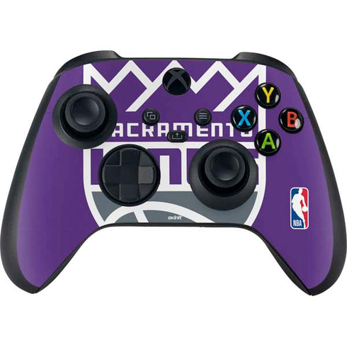 NBA Sacramento Kings Large Logo Xbox Series X Controller Skin