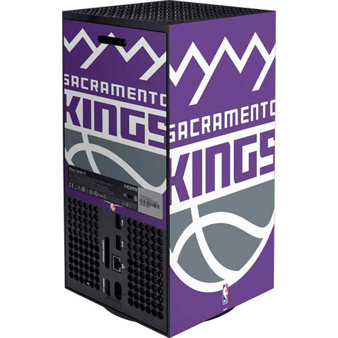 NBA Sacramento Kings Large Logo XBox Series X Digital Edition Bundle Skin