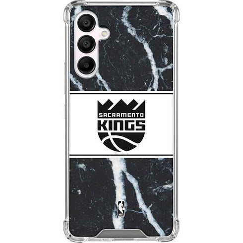 NBA Sacramento Kings Marble Galaxy A16 5G Clear Case