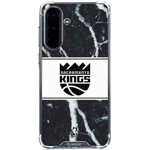 NBA Sacramento Kings Marble Galaxy A36 5G Clear Case