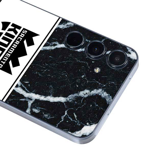 NBA Sacramento Kings Marble Galaxy A55 5G Skin