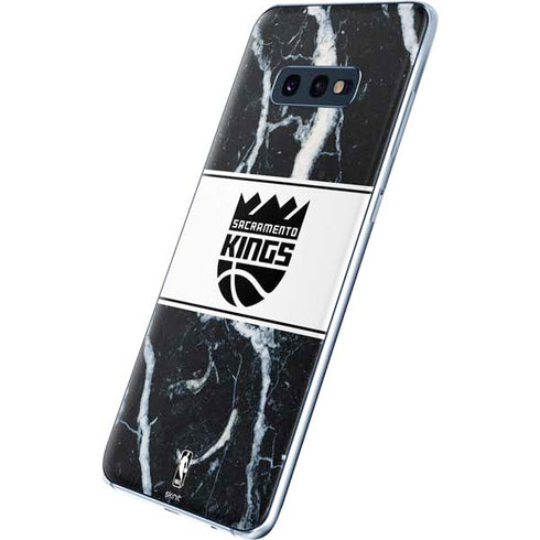NBA Sacramento Kings Marble Galaxy S10e Skin