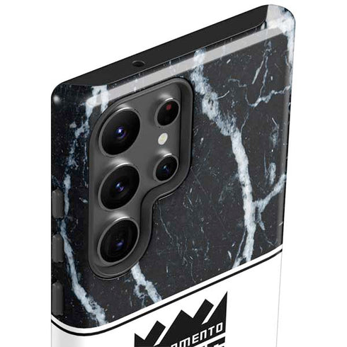 NBA Sacramento Kings Marble Galaxy S23 Ultra Pro Case