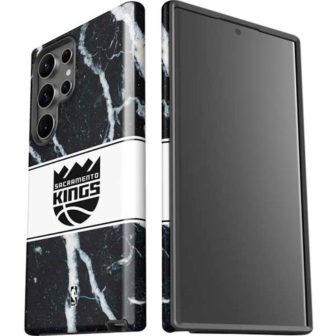 NBA Sacramento Kings Marble Galaxy S23 Ultra Pro Case