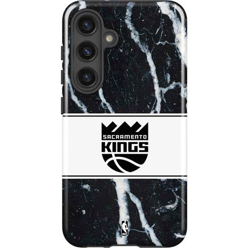 NBA Sacramento Kings Marble Galaxy S25 Impact Case