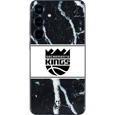 NBA Sacramento Kings Marble Galaxy S25 Plus Skin