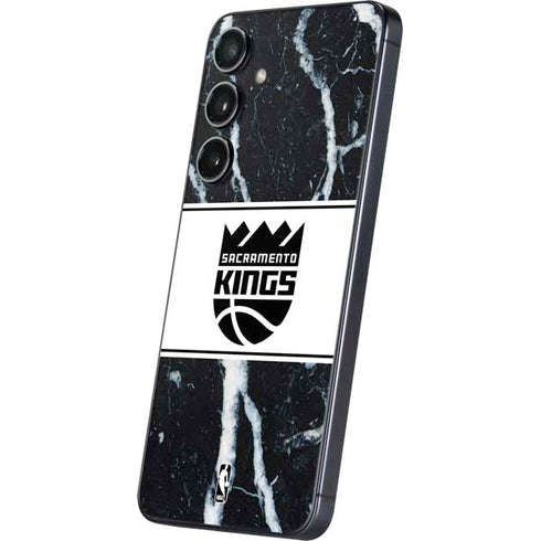 NBA Sacramento Kings Marble Galaxy S24 Skin