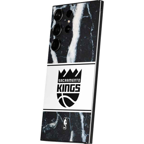 NBA Sacramento Kings Marble Galaxy S25 Ultra Skin