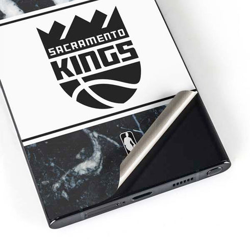 NBA Sacramento Kings Marble Galaxy S25 Ultra Skin