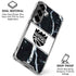 NBA Sacramento Kings Marble Galaxy S26 Clear Case