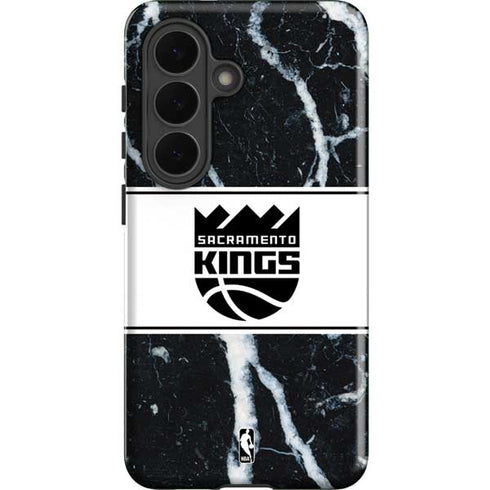 NBA Sacramento Kings Marble Galaxy S26 Impact Case