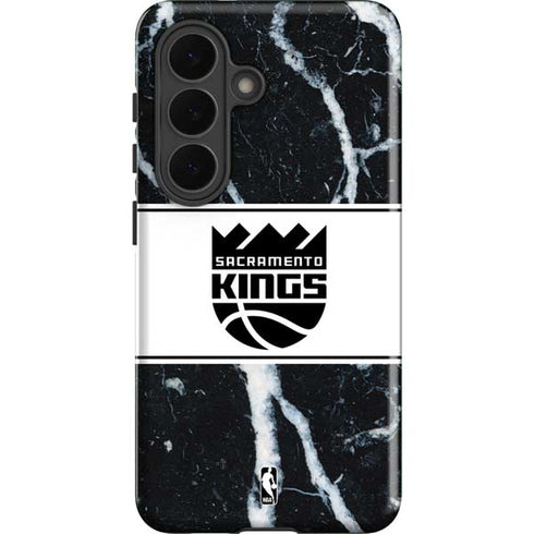 NBA Sacramento Kings Marble Galaxy S26 Plus Impact Case
