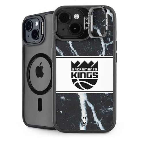 NBA Sacramento Kings Marble iPhone 13 Kickstand Case