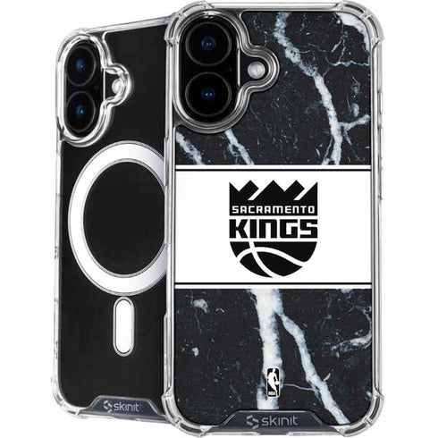 NBA Sacramento Kings Marble iPhone 16 MagSafe Case