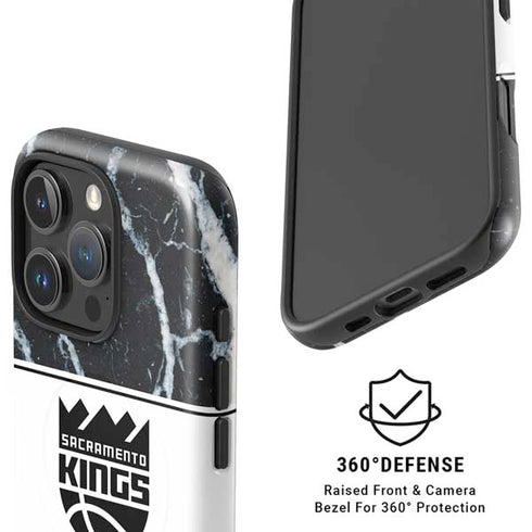 NBA Sacramento Kings Marble iPhone 16 Pro Magsafe Impact Case
