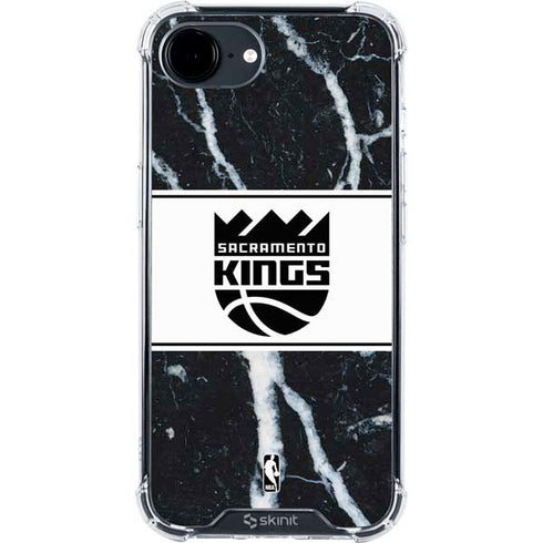 NBA Sacramento Kings Marble iPhone 16e Clear Case