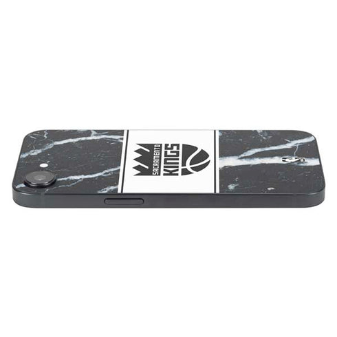 NBA Sacramento Kings Marble iPhone 16e Skin