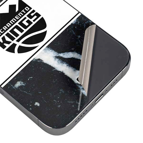 NBA Sacramento Kings Marble iPhone 16e Skin