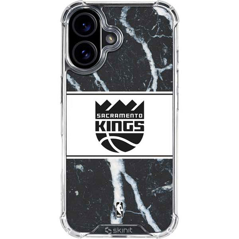 NBA Sacramento Kings Marble iPhone 17 Clear Case