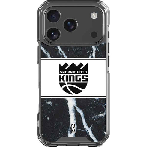 NBA Sacramento Kings Marble iPhone 18 Pro Clear Case