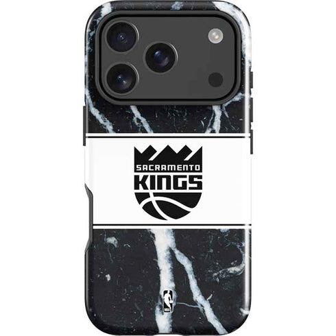 NBA Sacramento Kings Marble iPhone 18 Pro Max Impact Case