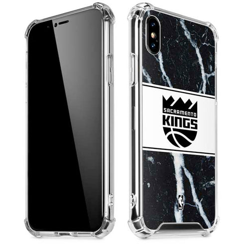 NBA Sacramento Kings Marble iPhone X/XS Clear Case