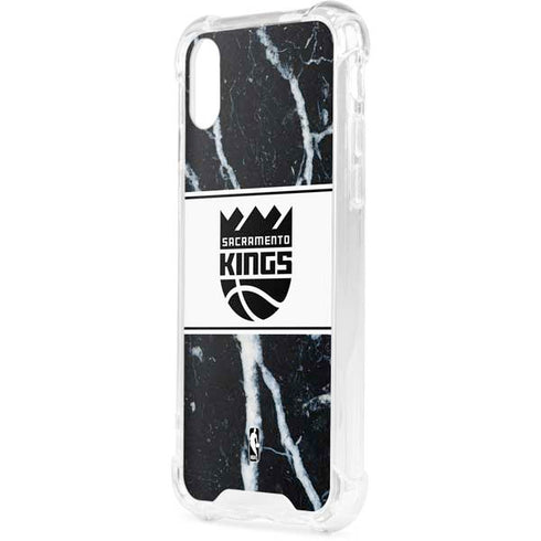 NBA Sacramento Kings Marble iPhone XS Clear Case