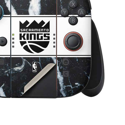 NBA Sacramento Kings Marble Nintendo Switch 2 (2025) Joy-Con Controller Skin