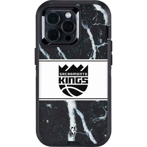 NBA Sacramento Kings Marble Otterbox Defender iPhone Skin