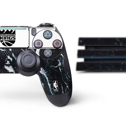 NBA Sacramento Kings Marble PS4 Pro Bundle Skin