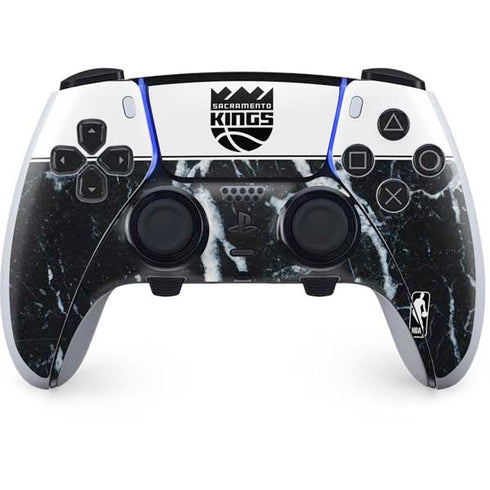 NBA Sacramento Kings Marble PS5 DualSense Edge Pro Controller Skin