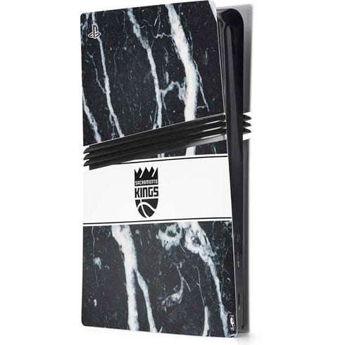NBA Sacramento Kings Marble PS5 Pro Console Skin