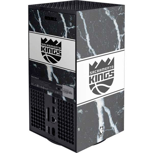 NBA Sacramento Kings Marble XBox Series X Digital Edition Console Skin